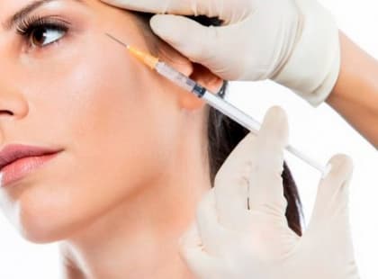 Контурная пластика носослезной борозды